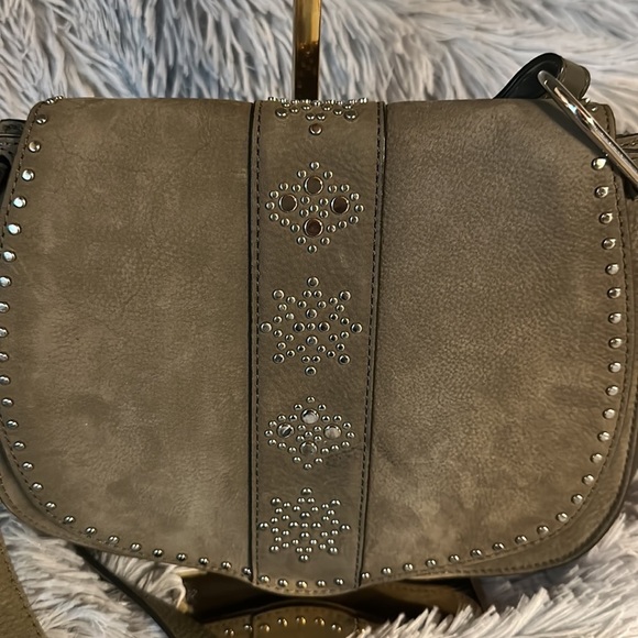 Rebecca Minkoff starry night saddle purse and Rebecca Minkoff quilted wallet. - Picture 2 of 11